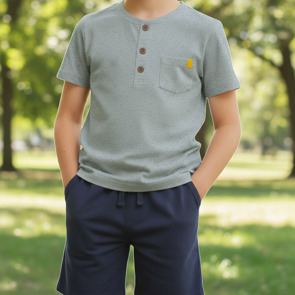 NOVOGRATZ Boys’ 4-Piece Mix & Match Outfit Set – 24 Months