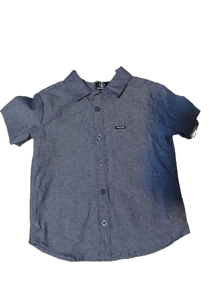 VOLOCOM Boys 2-Piece Set – Short Sleeve Shirt & Pants (3Y)