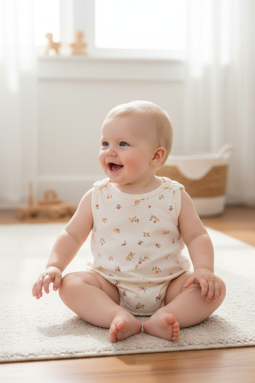 Carter’s Baby Girl 5-Piece Sleeveless Bodysuit Set – 18 Months