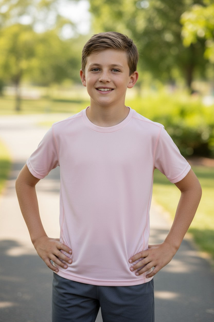 Layers Boys’ 3-Pack T-Shirts – Size M (10–12 Years)