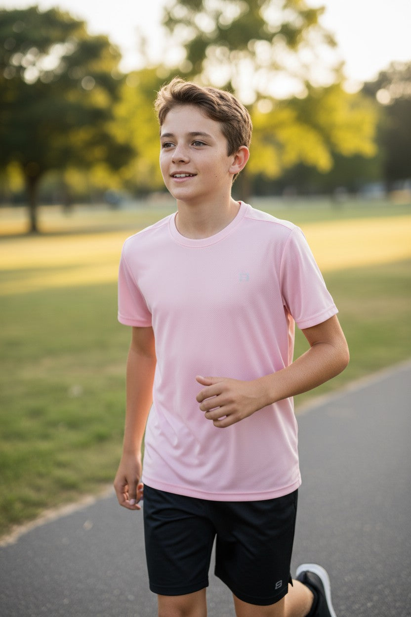 Layers Boys’ 3-Pack T-Shirts – Size M (10–12 Years)