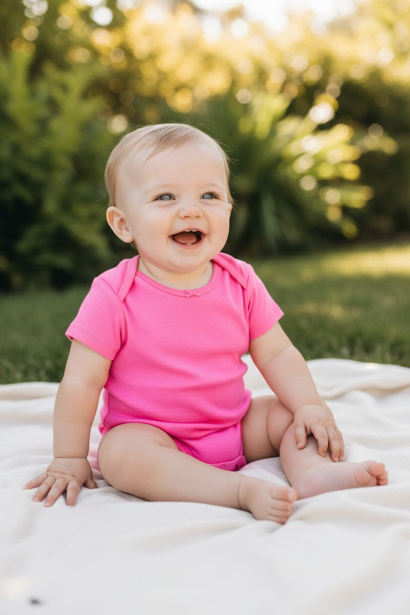 Carter’s Baby Girl 5-Piece Bodysuit Set – 12 Months (Bright Colors Pack)