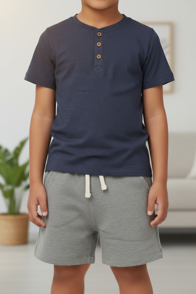 Tommy Bahama Boys’ 4-Piece Outfit Set – 2 Years (2 Tees & 2 Shorts)