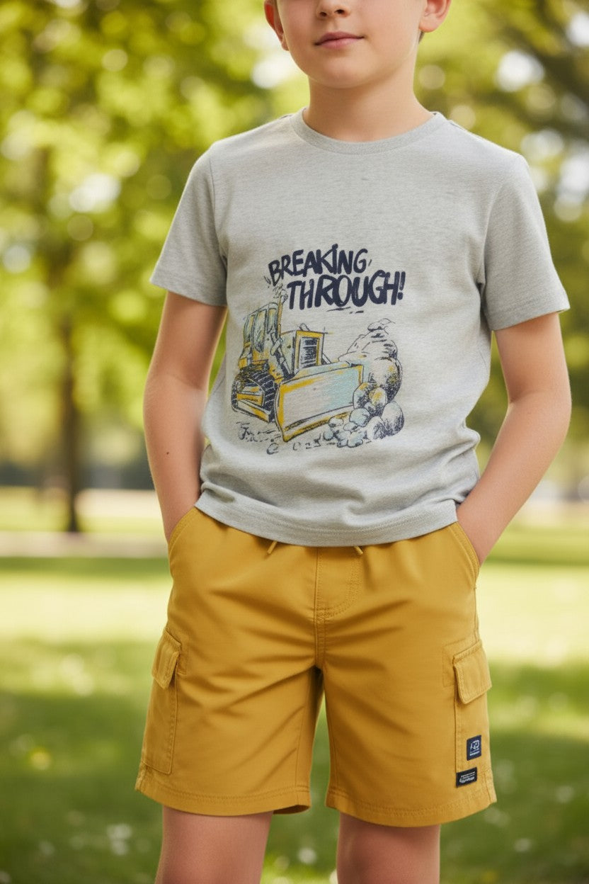 NOVOGRATZ Boys’ 4-Piece Mix & Match Outfit Set – 24 Months