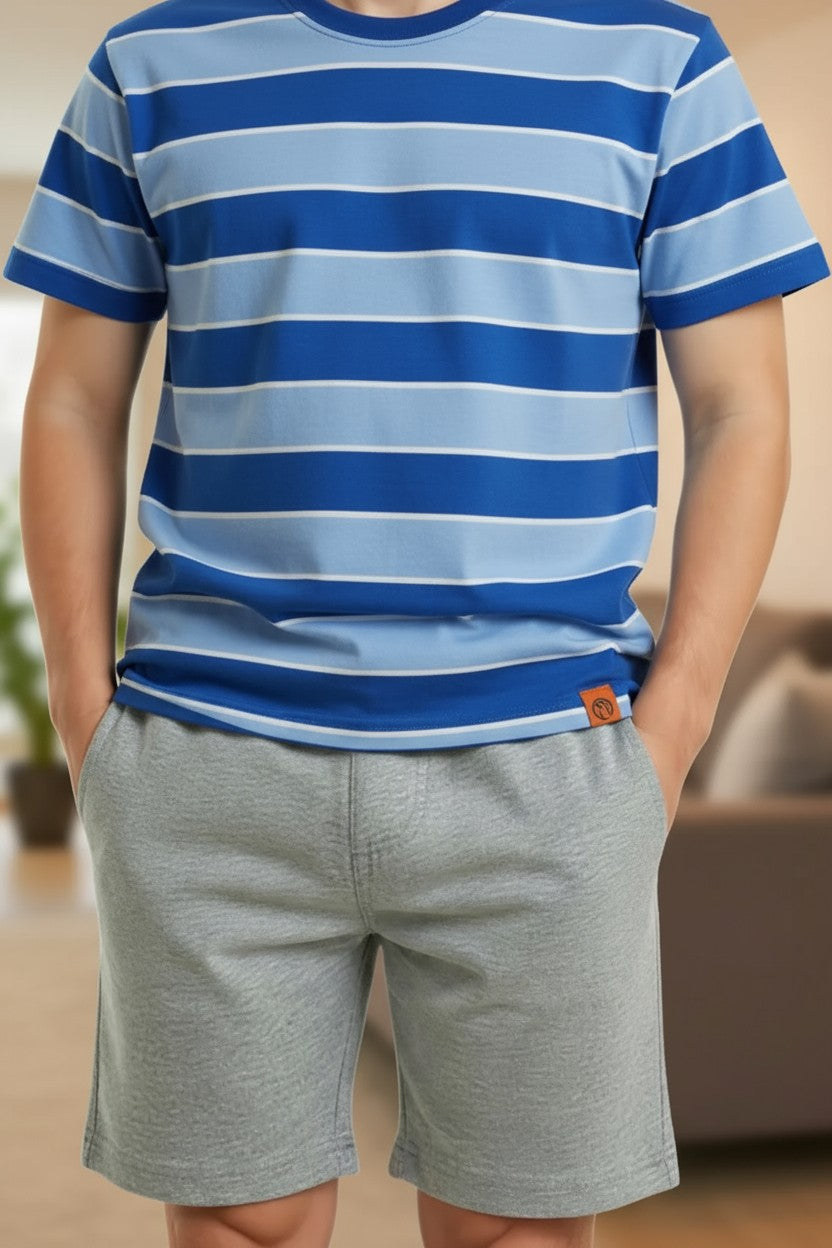 Free Planet Boys’ 3-Piece Summer Set – 5-6 Years (T-Shirts & Shorts Combo)