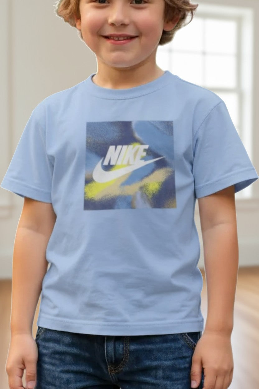 Blue Nike Graphic T-Shirt for Kids (4-5Y)