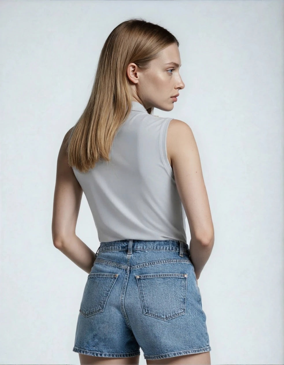 PGA TOUR Women’s Sleeveless Airflux Breathable Polo Top