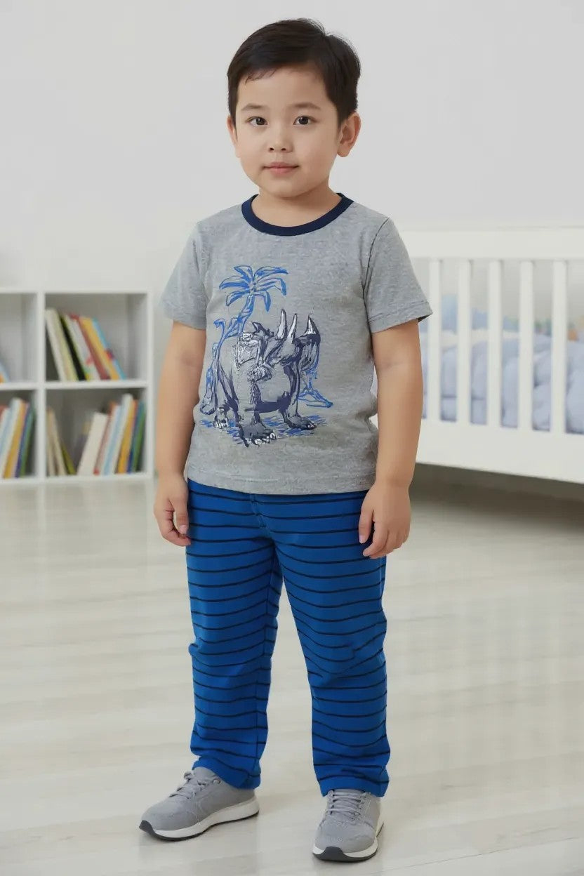 Carter’s Boys 4-Piece Dinosaur Pajama Set – 4Y