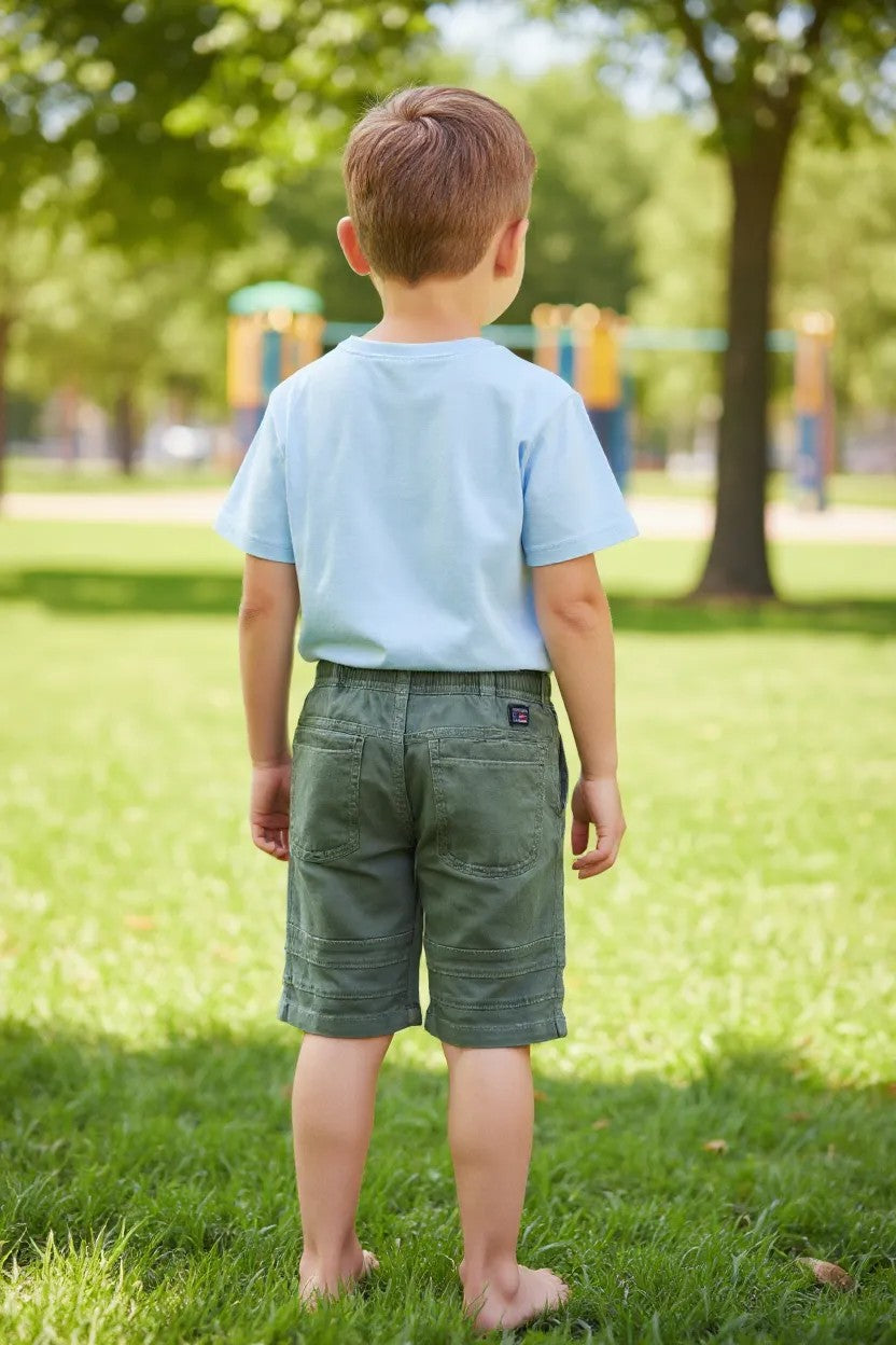 STRETCH Boys’ Active Shorts – Size 6–7