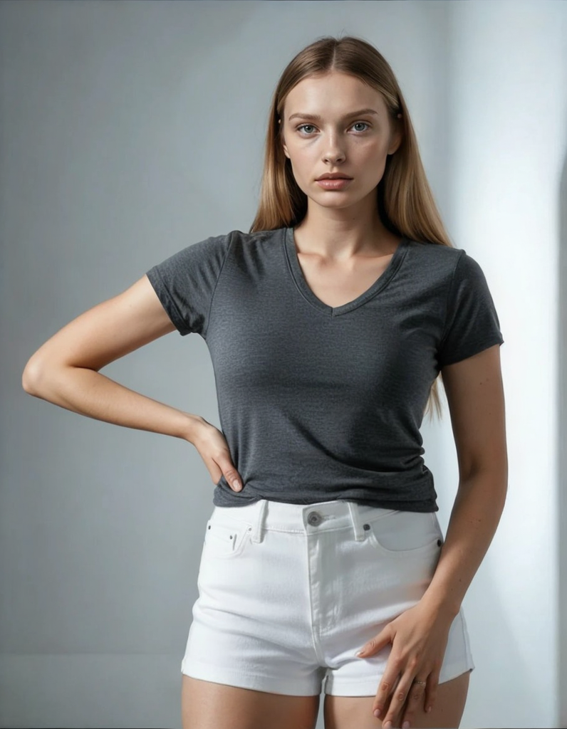 HEAD Performance V-Neck T-Shirt – Charcoal Grey