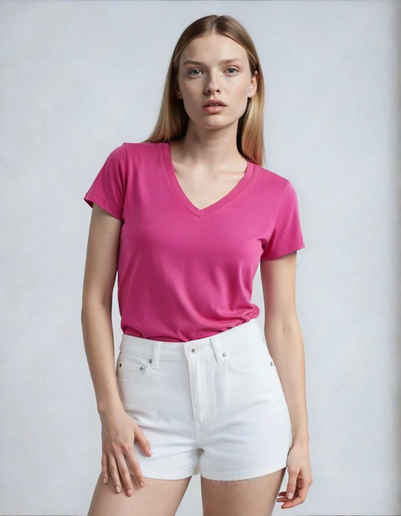 Chill Society Women’s V-Neck Short Sleeve T-Shirt