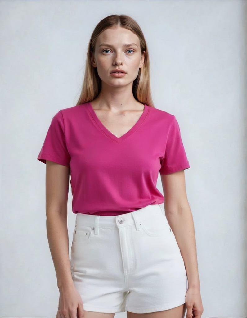 Chill Society Women’s V-Neck Short Sleeve T-Shirt