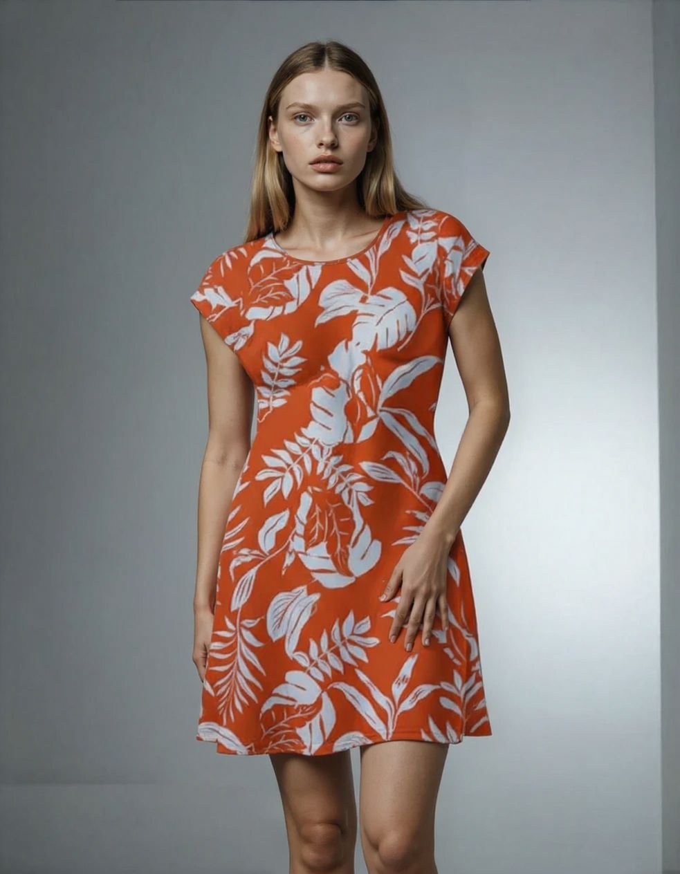 Harlow & Rose Tropical Print Dress