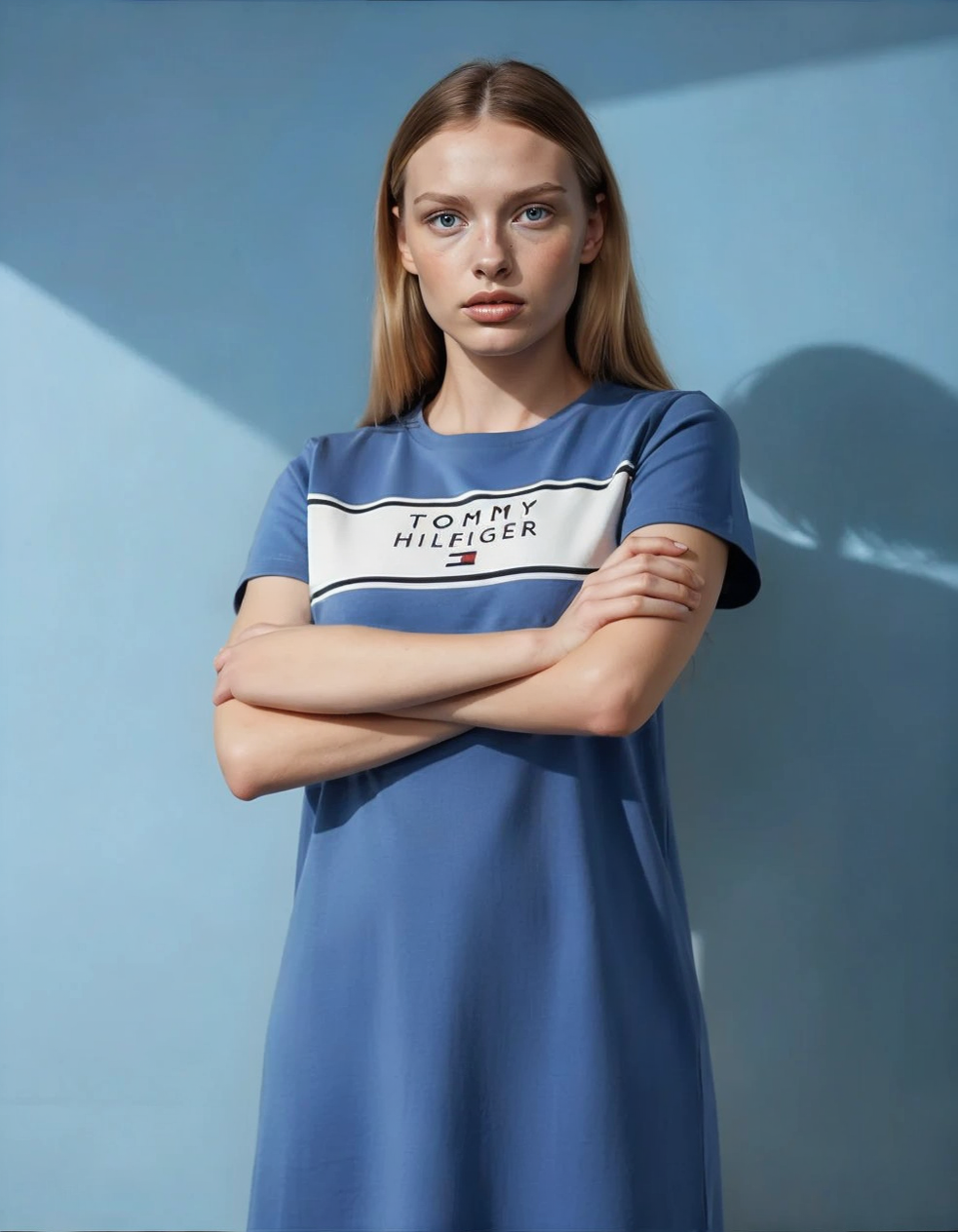 Tommy Hilfiger Women’s T-Shirt Dress – Casual Short Sleeve Cotton Dress