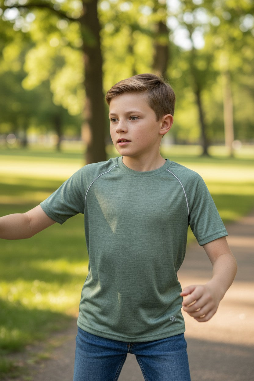 Gold Nation 3-Pack Boys’ T-Shirts – Size S (8Y)