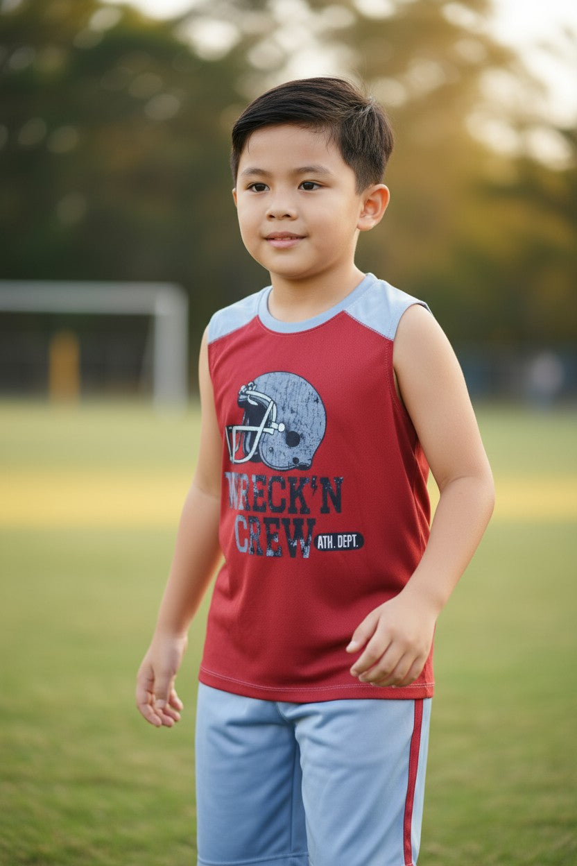 Boys’ 2PCS Sports Set – Brand Place (Size XL / 14 Years)