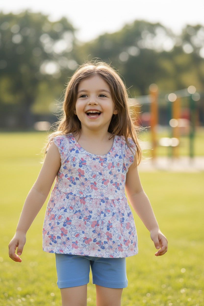 Little Lass Girls 6-Piece Mix & Match Outfit Set – Size 3Y