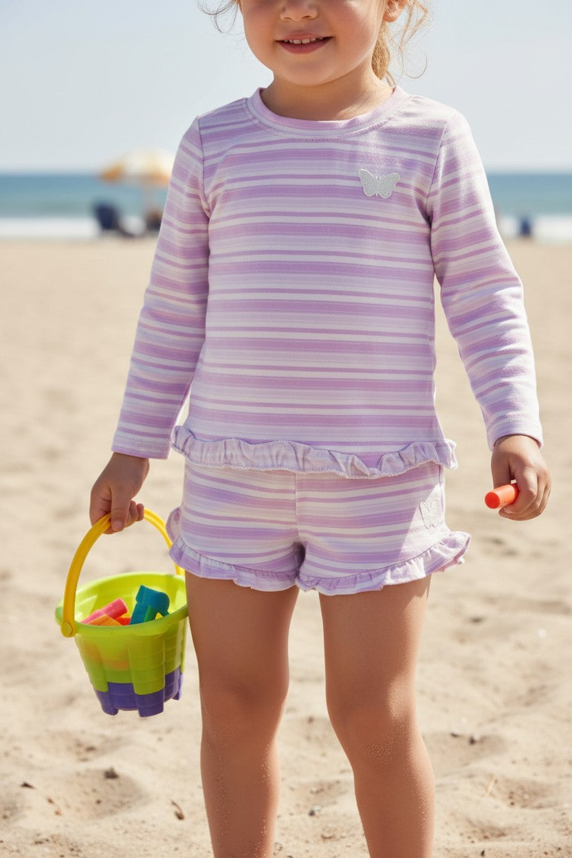 Pink Lemon 6-Piece Outfit Set for Girls – Size 3Y