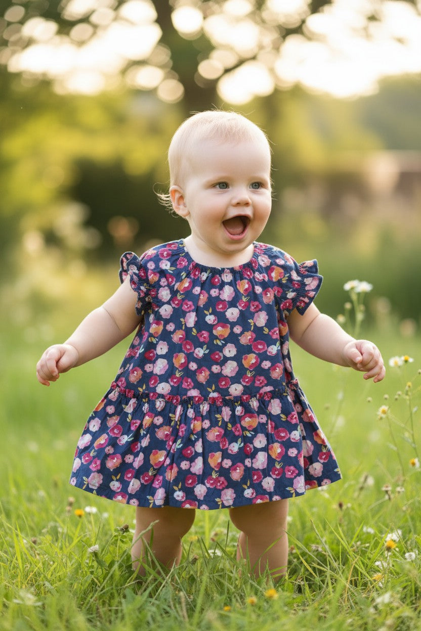 Carter’s Toddler Girl Floral Print Dress – 2 Years