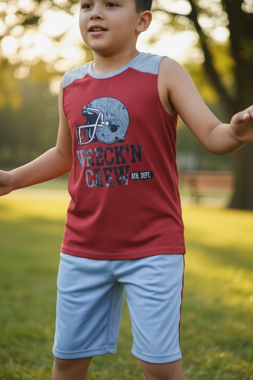 Boys’ 2PCS Sports Set – Brand Place (Size XL / 14 Years)