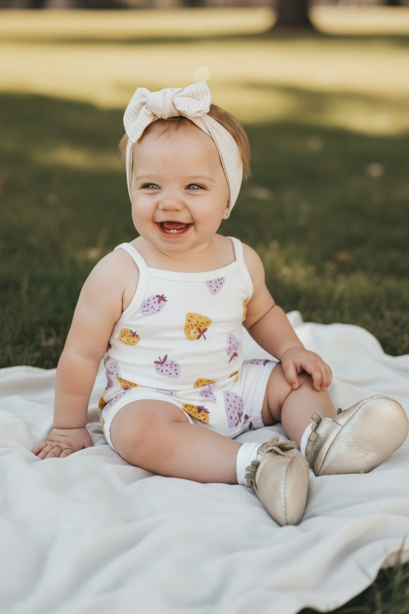 Carter’s Baby Girl 4-Piece Outfit Set – 3 Years (Tops & Shorts Mix & Match)