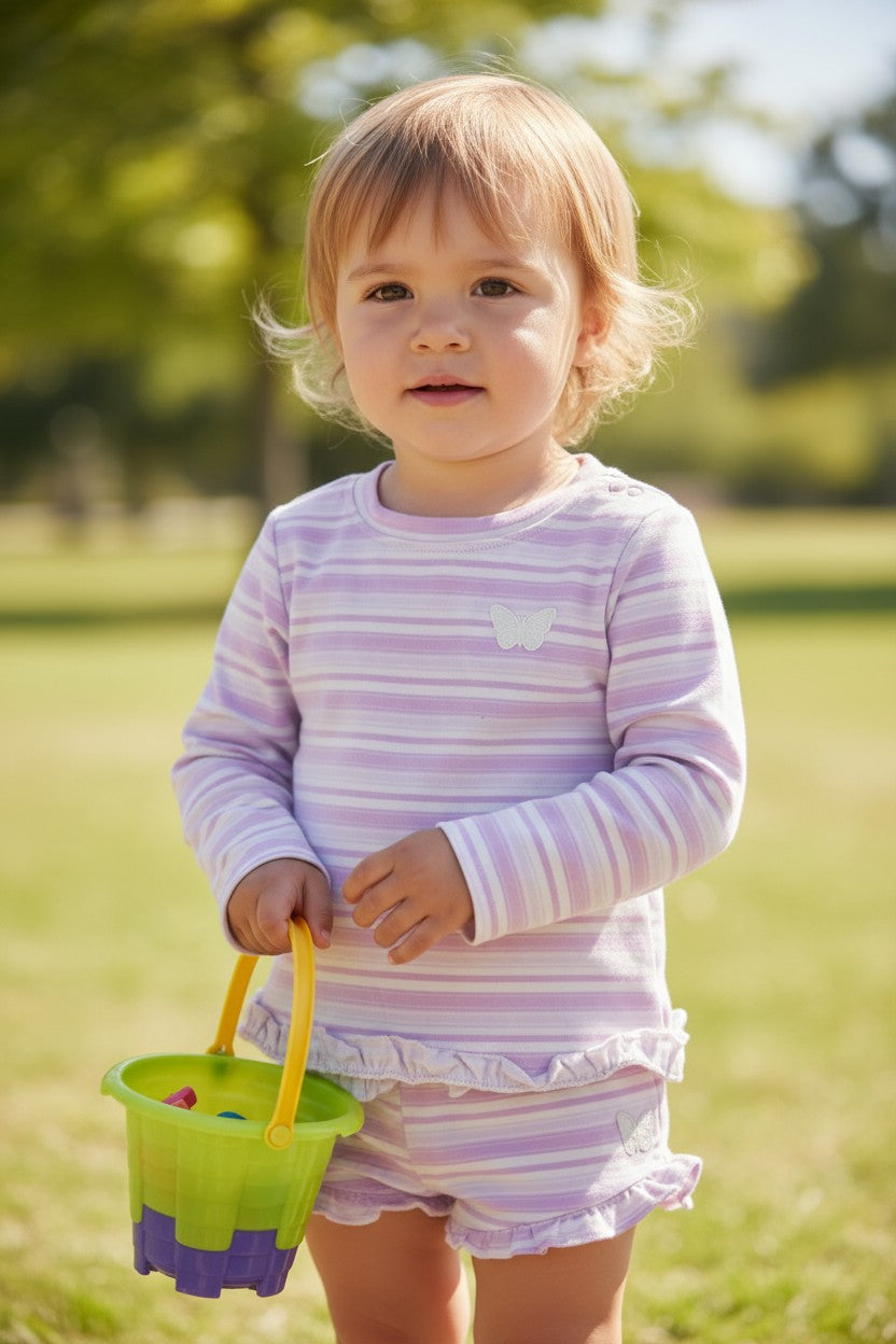 Pink Lemon 6-Piece Outfit Set for Girls – Size 3Y