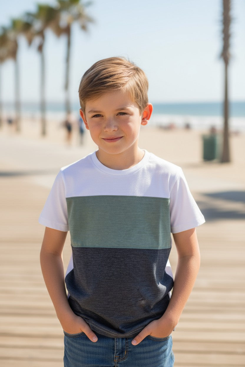 Gold Nation 3-Pack Boys’ T-Shirts – Size S (8Y)