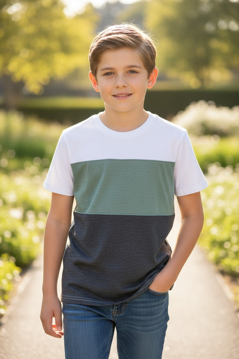 Gold Nation 3-Pack Boys’ T-Shirts – Size S (8Y)