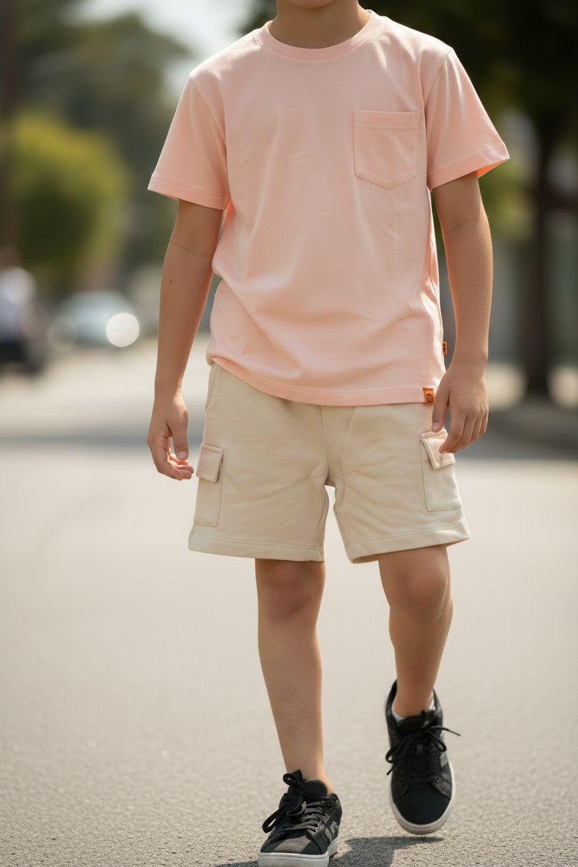 Free Planet Boys 3-Piece Summer Outfit Set (Size 5-6Y, M)