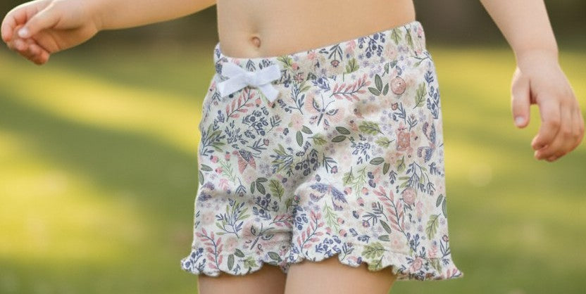 Joie Kids 4pcs Girls’ Clothing Set – Size 4Y | Summer Tops & Shorts Outfit