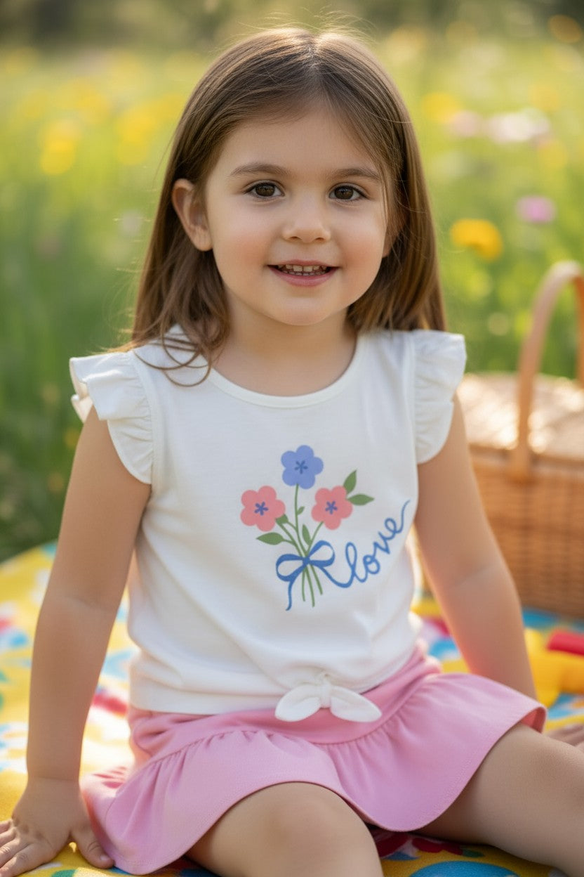 Little Lass Girls 6-Piece Mix & Match Outfit Set – Size 3Y