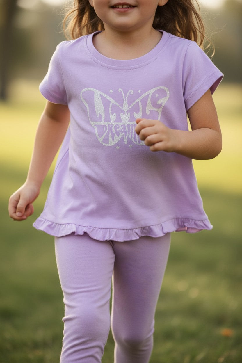 Pink Lemon 6-Piece Outfit Set for Girls – Size 3Y