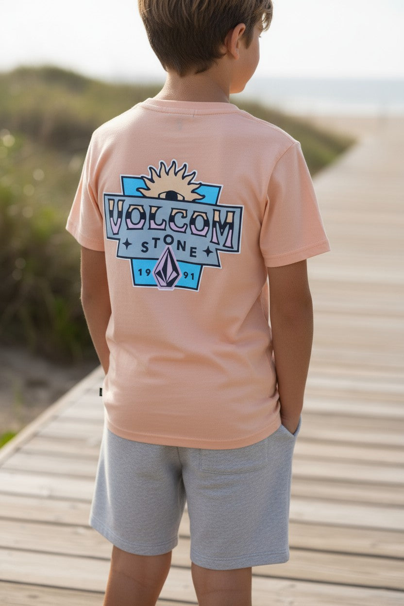 Volcom Kids 2-Piece Outfit Set (T-Shirt & Shorts) – Size 5Y