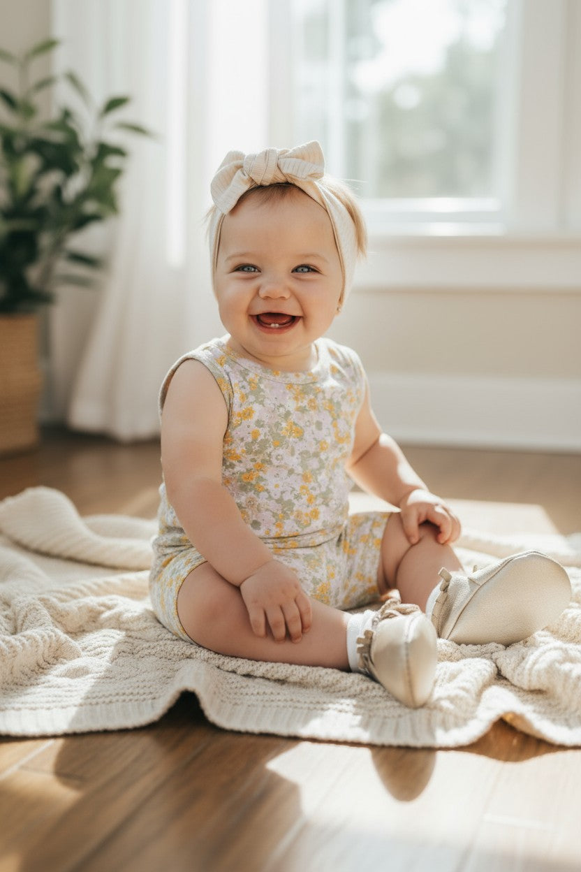 Carter’s Baby Girl 4-Piece Outfit Set – 3 Years (Tops & Shorts Mix & Match)