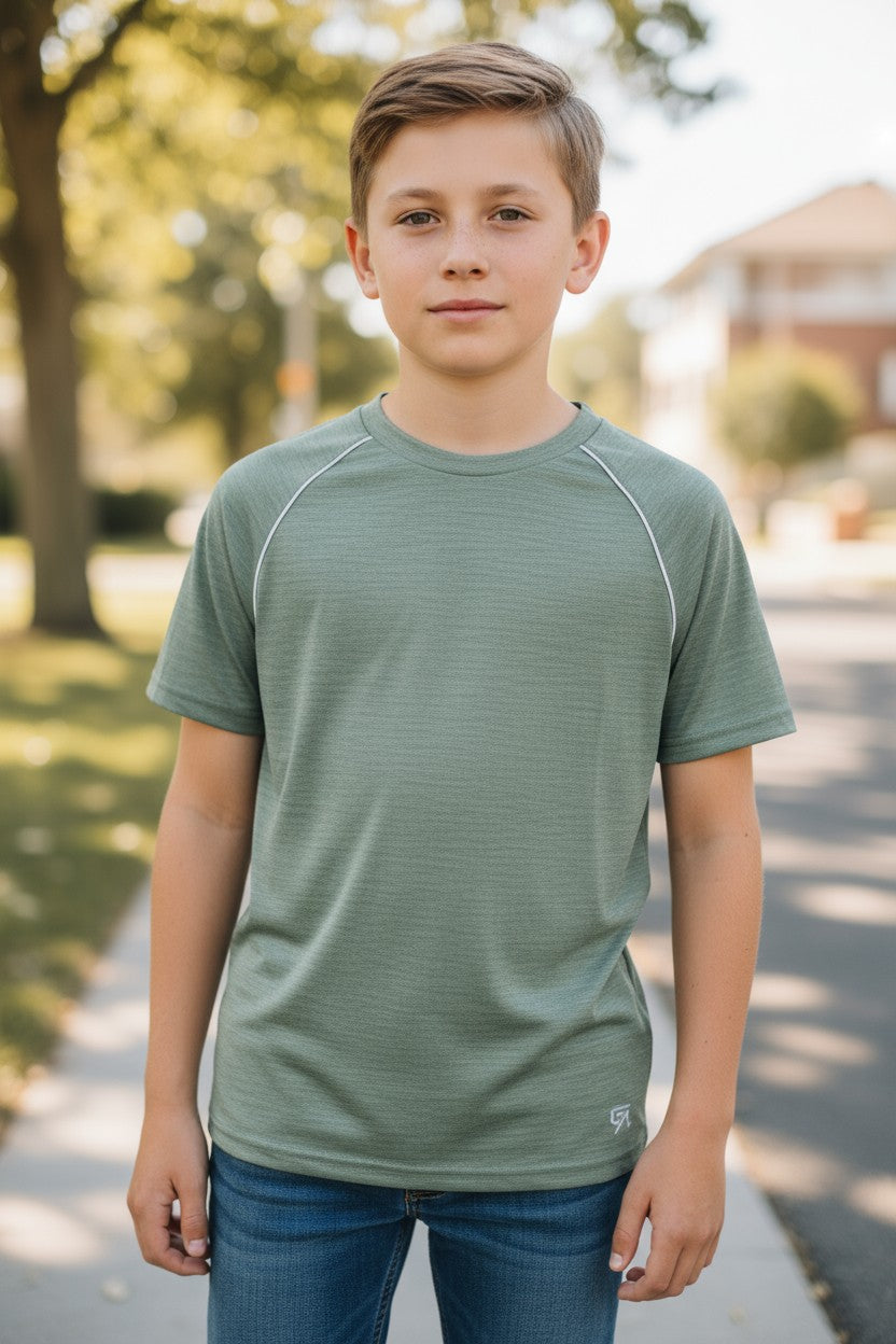 Gold Nation 3-Pack Boys’ T-Shirts – Size S (8Y)