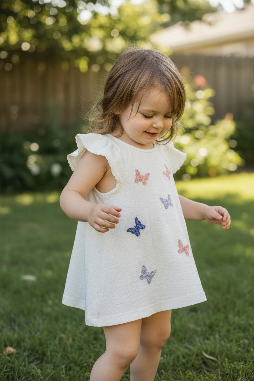 Joie Kids 4pcs Girls’ Clothing Set – Size 4Y | Summer Tops & Shorts Outfit