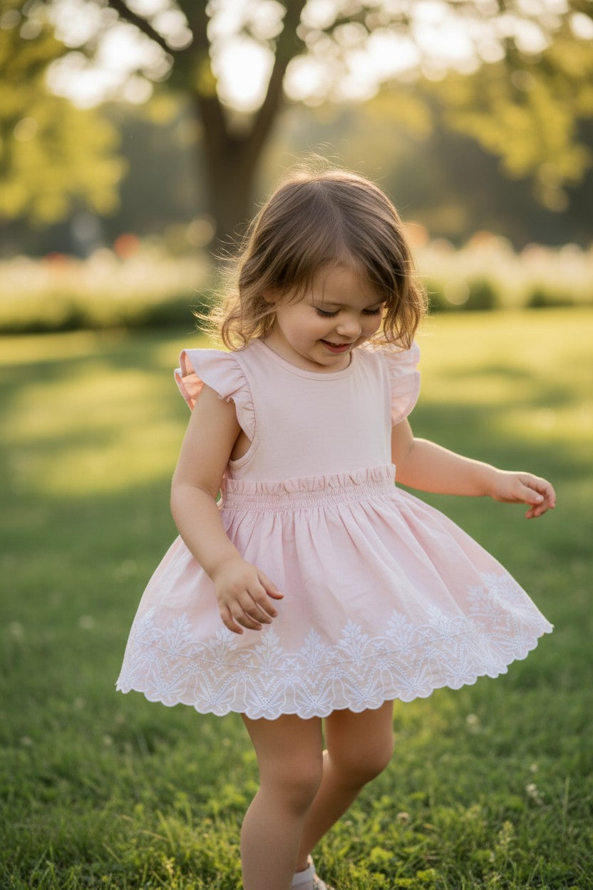 Joie Kids 4pcs Girls’ Clothing Set – Size 4Y | Summer Tops & Shorts Outfit