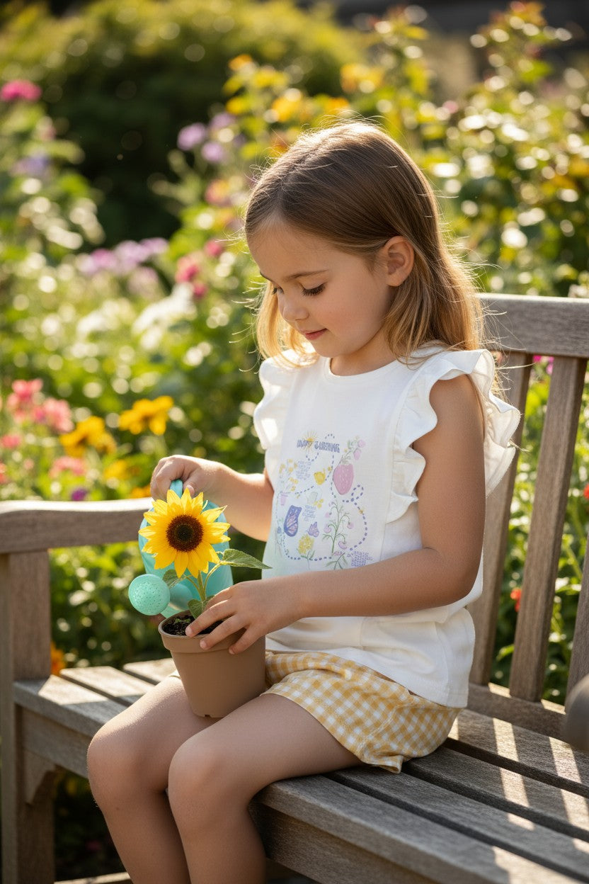 Cynthia Rowley Girls 4pcs Summer Outfit Set – 3 Years