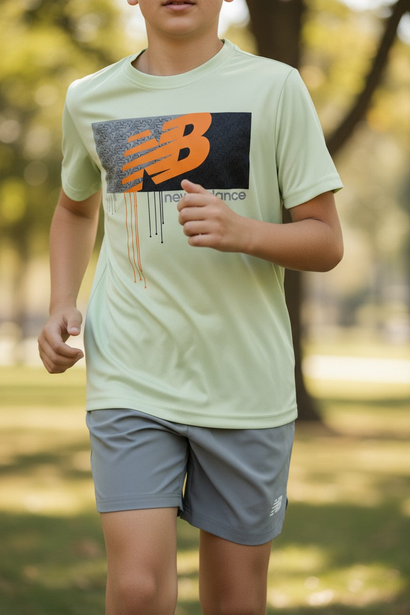 New Balance Boys’ 3-Piece Active Set – Size 7Y