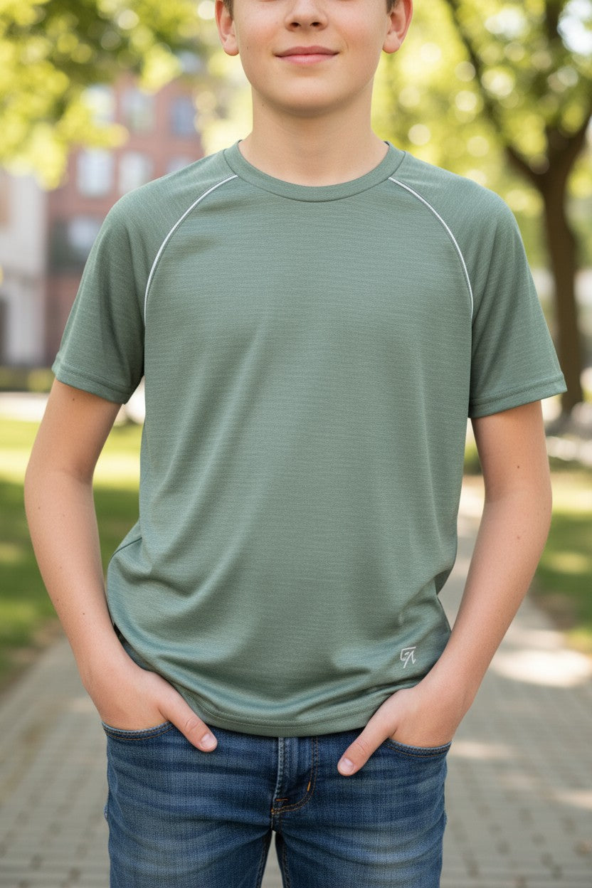 Gold Nation 3-Pack Boys’ T-Shirts – Size S (8Y)