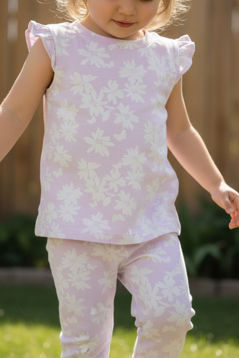 Pink Lemon 6-Piece Outfit Set for Girls – Size 3Y