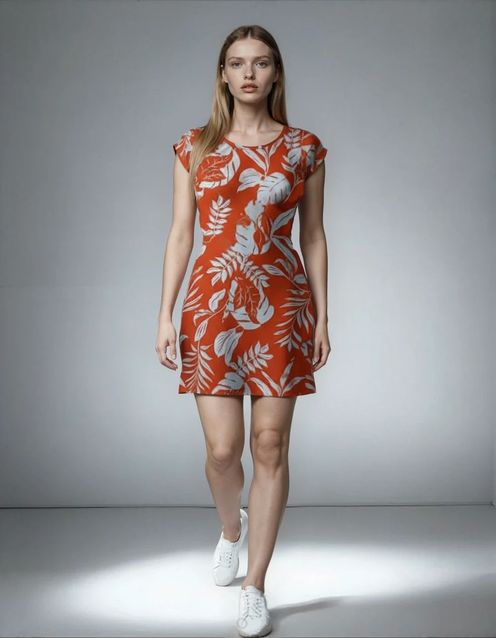 Harlow & Rose Tropical Print Dress
