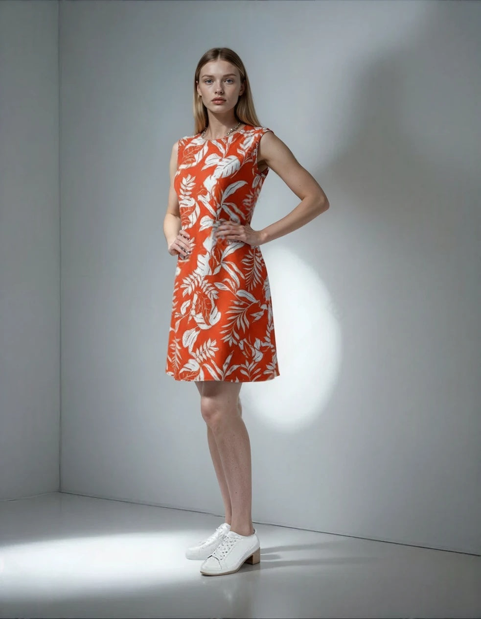 Harlow & Rose Tropical Print Dress